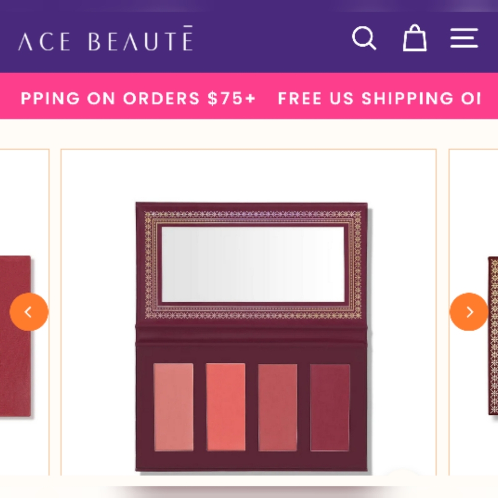 ACE BEAUTÉ Blushed In Paradise Palette - Picture 8 of 12